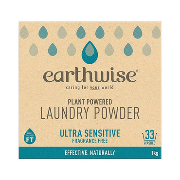 Earthwise  Laundry Powder Fragrance Free 1kg